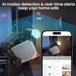 Mini WiFi Spy Camera with 2K HD & Night Vision