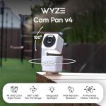 4K Pan-Tilt Smart Security Camera with AI