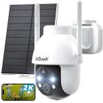 ieGeek 2K Solar Outdoor Security Camera System