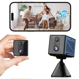 Upgraded 4K WiFi Spy Camera: Motion Detection, Night Vision