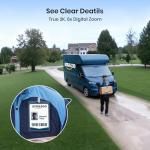AOSU Outdoor Wireless Security Cameras 4 Cam-Kit Solar-Powered