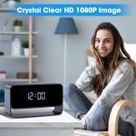 FHD 1080P Hidden Camera Clock with Night Vision