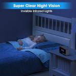 FHD 1080P Hidden Camera Clock with Night Vision
