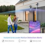 S600 Solar Security Camera with 360° View