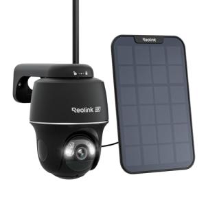 4K Solar Security Camera with 360° Pan Tilt