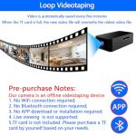1080P Mini Hidden Camera - Rechargeable Loop Recording