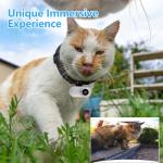 HD 1080P Cat Camera Collar with Video Record