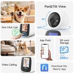 Two-Way Video Calling Pet Camera with App