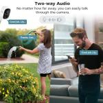 Sovmiku Wireless Solar Security Camera with Night Vision