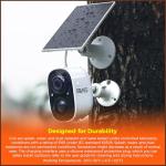 Sovmiku Wireless Solar Security Camera with Night Vision