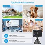 Mini Hidden Spy Camera with WiFi and Alerts