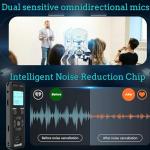 Ultimate Spy Gear: 72GB Voice Activated Recorder