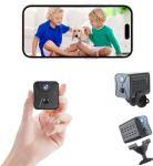 4K Mini Spy Camera with Night Vision and Remote Viewing