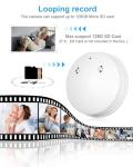 WiFi Smoke Detector Hidden Camera 1080P