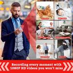 1080P WiFi Hidden Spy Camera with Motion Detection