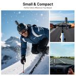 4K Mini Wearable Action Camera with 128GB Storage