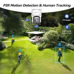 Solar-Powered 4G LTE Outdoor Security Camera