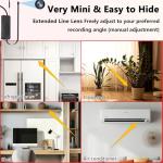 Erdsnt Home Security Camera for Pets and Family