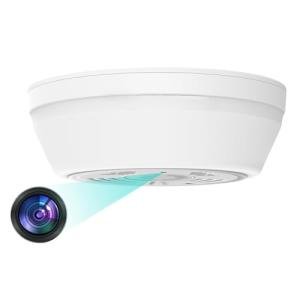 Spy Smoke Detector Camera with 32GB WiFi & Night Vision