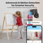 4K Mini Spy Camera with Night Vision & AI Detection