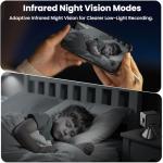 4K Mini Spy Camera with Night Vision & AI Detection
