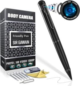 SIRGAWAIN 1080P Spy Camera Pen – HD Video & Photos