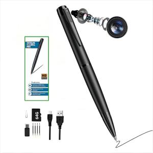 FANGJIE 64G 1080P Body Camera Pen - Easy Use