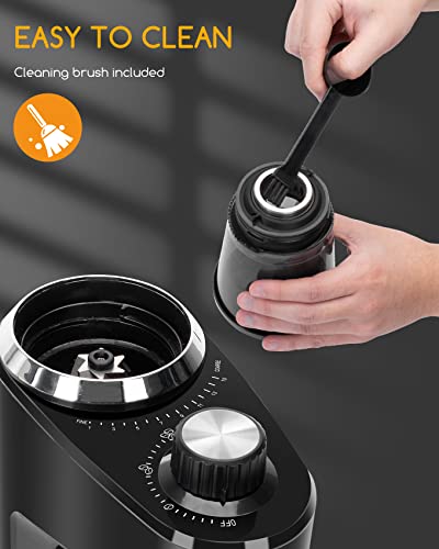 Aigostar Electric Coffee Grinder with Multiple Settings
