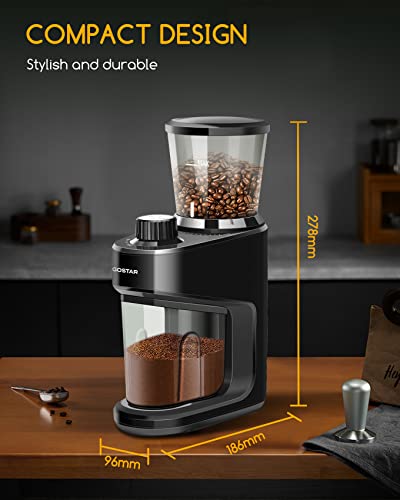 Aigostar Electric Coffee Grinder with Multiple Settings