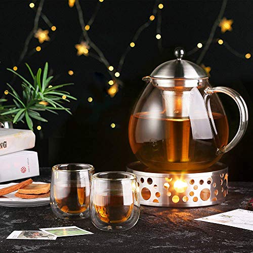 Double Walled Espresso Glass Cups Set