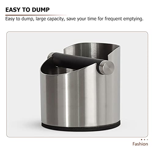 Stainless Steel Espresso Knock Box for Baristas