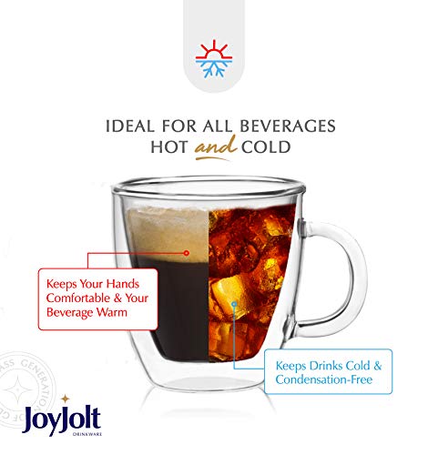 Double Wall Insulated Espresso Glasses Set