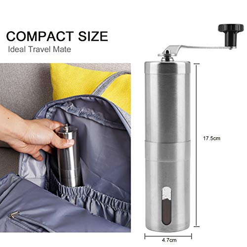 Adjustable Burr Coffee Grinder by UNIFUN