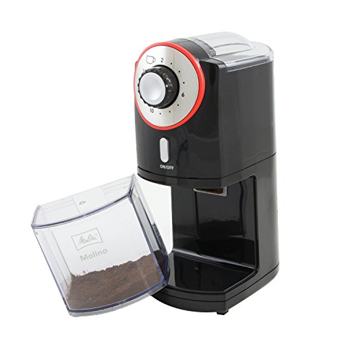 Melitta Molino Electric Coffee Grinder - Red