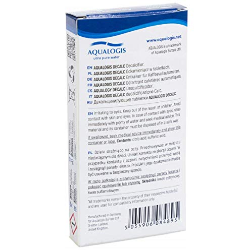 Coffee Machine Descaling Tablets (6-Pack)
