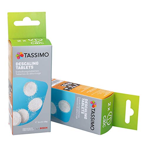 Tassimo Bosch Coffee Machine Descaling Tablets (2-Pack)