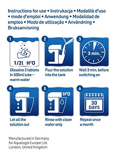 Coffee Machine Descaling Tablets (6-Pack)