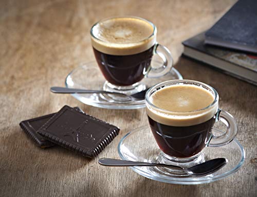 Ravenhead Espresso Cup & Saucer Set (4)