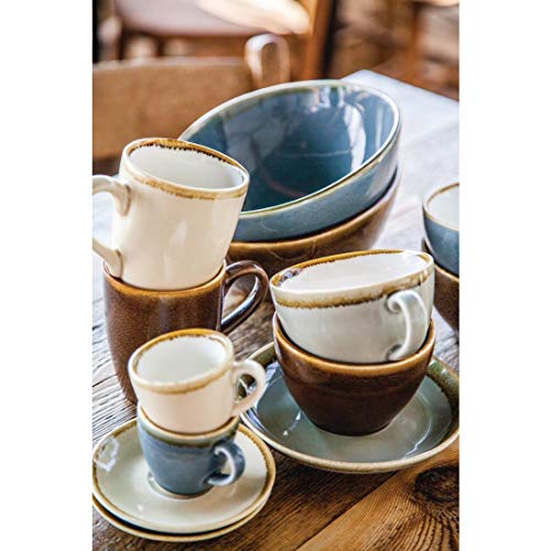 Ocean Porcelain Espresso Cups - Set of 6
