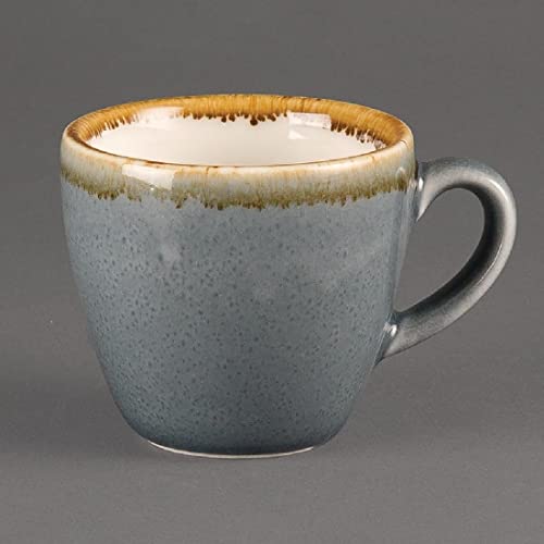 Ocean Porcelain Espresso Cups - Set of 6