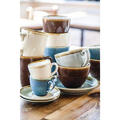 Ocean Porcelain Espresso Cups - Set of 6