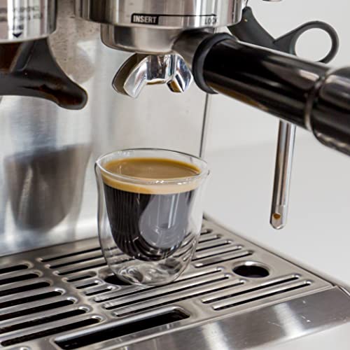 4 Pack Double Wall Espresso/Glass Coffee Cups