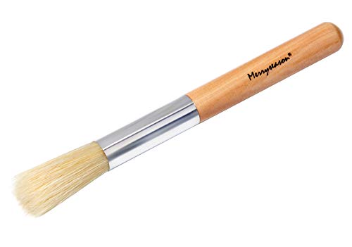 Wooden Coffee Grinder Cleaning Brush for Espresso Maker