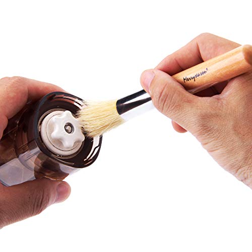 Wooden Coffee Grinder Cleaning Brush for Espresso Maker
