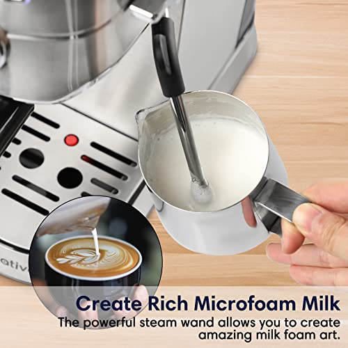 20 Bar Espresso Machine with Milk Frother