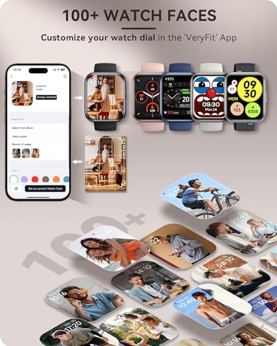 24/7 Fitness Tracker Smartwatch for iPhone and Android