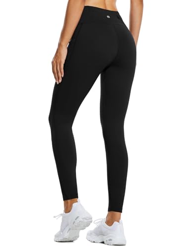 Fleece Leggings With Pockets For Women by Baleaf