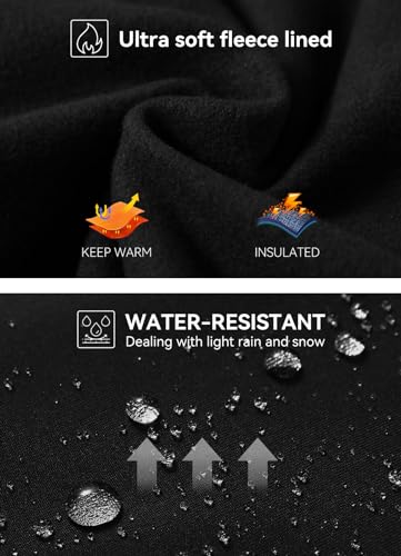 Fleece Leggings With Pockets For Women by Baleaf