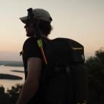 Adjustable Walking Stick with Stun Device & Flashlight