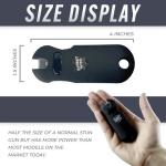 Streetwise Smart Rechargeable Stun Gun Keychain with Flashlight